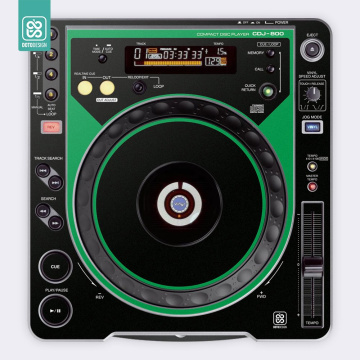 Doto Design Skin CDJ-800 COLORS DVS Green