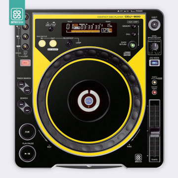Doto Design Skin CDJ-800 COLORS DVS Yellow