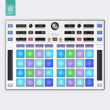 Doto Design Skin DDJ-XP1 DAY & NIGHT White