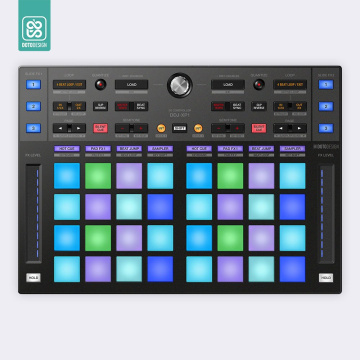 Doto Design Skin DDJ-XP1 DAY & NIGHT Black
