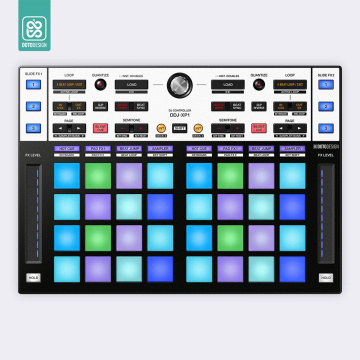 Doto Design Skin DDJ-XP1 COLORS DVS White