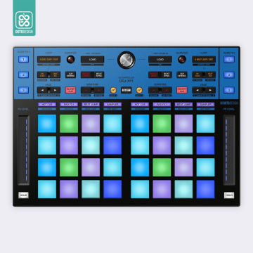 Doto Design Skin DDJ-XP1 COLORS DVS Blue
