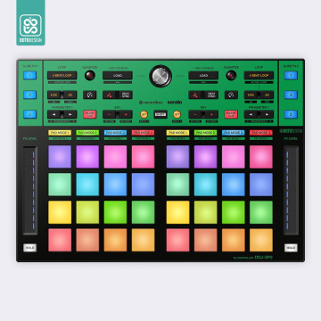 Doto Design Skin DDJ-XP2 COLORS DVS Green