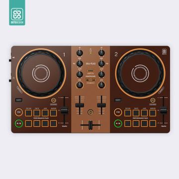 Doto Design Skin DDJ-FLX2 Mash-Up Espresso