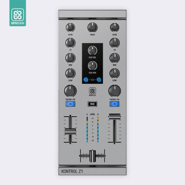 Doto Design Skin Kontrol Z1 FULL COLORS Nardo Grey