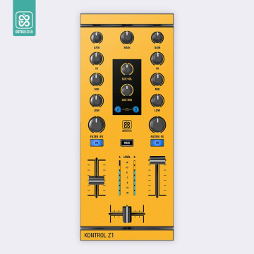 Doto Design Skin Kontrol Z1 FULL COLORS Dark Yellow