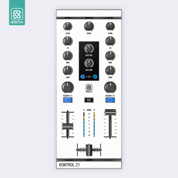 Doto Design Skin Kontrol Z1 FULL COLORS White