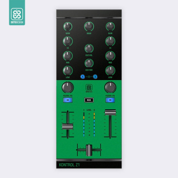Doto Design Skin Kontrol Z1 COLORS DVS Green