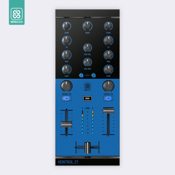Doto Design Skin Kontrol Z1 COLORS DVS Blue