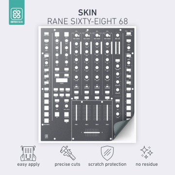Doto Design Skin Sixty-Eight 68 FULL COLORS Graphite Grey