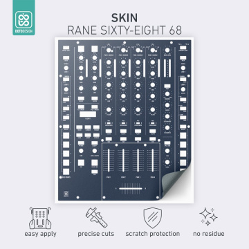 Doto Design Skin Sixty-Eight 68 FULL COLORS Midnight Blue