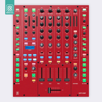 Doto Design Skin Sixty-Eight 68 FULL COLORS Aurora Red