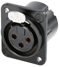 Neutrik NC3FD-LX-M3-B