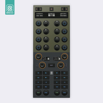 Doto Design Skin Traktor X1 MK3 Mash-Up Urban Jungle