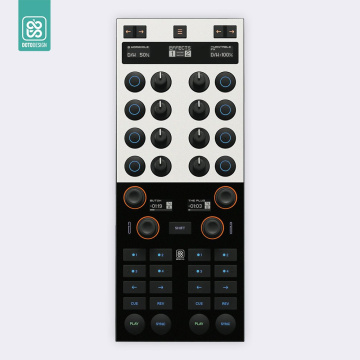 Doto Design Skin Traktor X1 MK3 Mash-Up Retro Modern