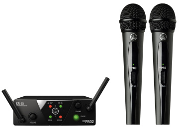 AKG WMS40 MINI2 VOCAL SET DUAL US25A/C