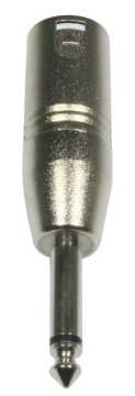 Accu Cable AC-A-X3M/J6M XLR 3pol M - jack 6,3 mono