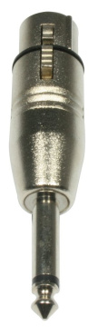 Accu Cable AC-A-XF3/J6MXLR3pol F- Jack 6,3mm mono