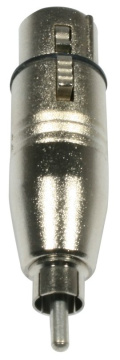 Accu Cable AC-A-XF3/RM XLR 3 pol F-RCA F