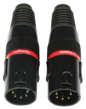 Accu Cable AC-DMXTERM-5/SET DMX terminator 5pin,SET