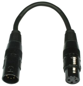 Accu Cable AC-DMXT/5M3F 5pin male/3pin female
