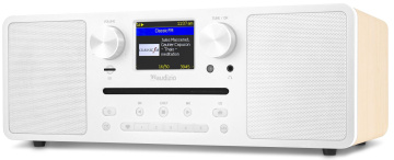 Audizio Naples Digitální hudební systém CD/BT/DAB+/Internet, Barva bílá