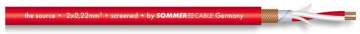 Sommer Cable 200-0103 THE SOURCE MK II HIGHFLEX - ČERVENÝ