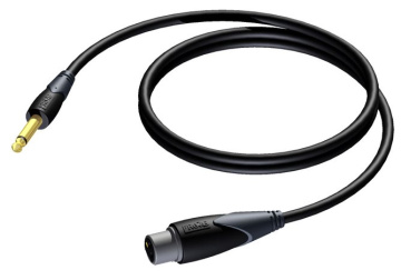 Procab CLA900/10 - Jack 6,3 Mono - XLR F - 10m