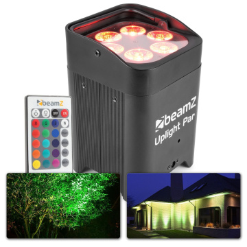 BeamZ BBP96 Bateriové světlo PAR 6X 12W