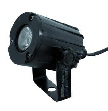 Eurolite LED Spot 3W, 6000K, 6°, černý
