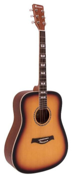 Dimavery STW-40 Western guitar, sunburst
