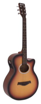 Dimavery AW-400 Western guitar, sunburst