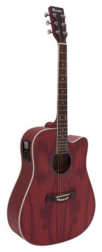 Dimavery JK-510 Western gutar, Cutaway, grained