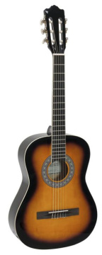 Dimavery AC-303 Klasická kytara 3/4, sunburst
