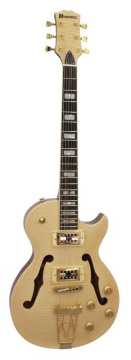 Dimavery LP-600 elektrická kytara, přírodní javor