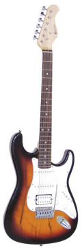 Dimavery ST-312, elektrická kytara, sunburst
