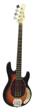 Dimavery MM-501 elektrická baskytara, hnědá