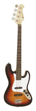Dimavery JB-302 elektrická baskytara, sunburst