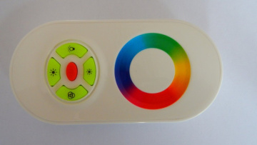 eLite Ovladač pro LED svítící pásky, 12-24V, RGB, dotykový