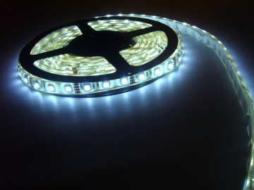 eLite LED páska SMD5050, studená bílá, 12V, 1m, IP68, 60 LED/m