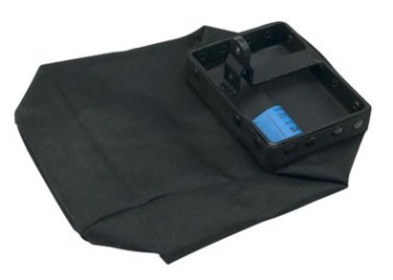 Eurolite Safetex vak na řetěz, 6m zvedacího / 12m ručhího řetězu, černý