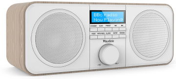 Audizio Novara stereo rádio FM/DAB+, bílé