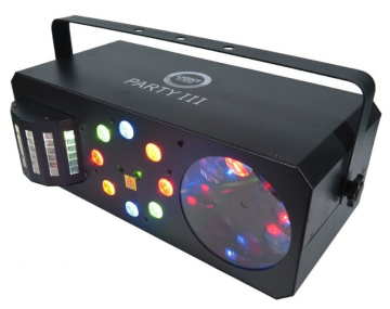 LIGHT4ME PARTY III Efekt Derby Laser Gobo Wash PAR