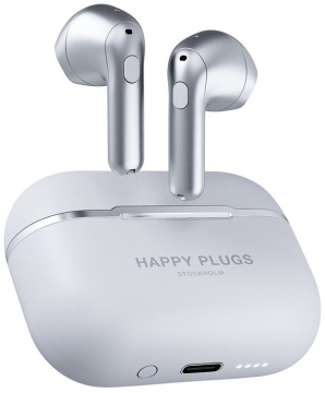 Happy Plugs Hope Silver