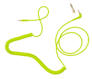 AIAIAI C18 Coiled - 1,5m Adapter - Neon