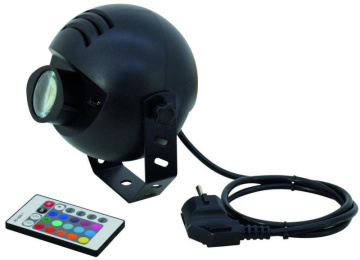 Eurolite LED Color Spot 1x9W TCL, s dálkovým ovladačem