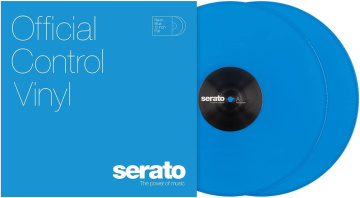 Serato neon vinyl blue