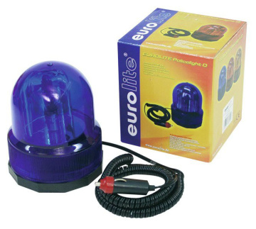 Eurolite Maják policejní Colombo, 12V/21W, modrý