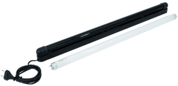 Eurolite UV zářivka slim 60cm Set, UV/bílá