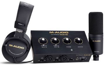 M-Audio M-Track DUO HD producer pack